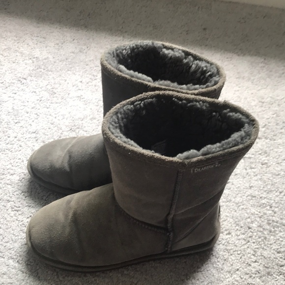 bearpaw grey boots - Picture 2 of 3